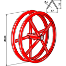 Dachringwalze für Walze VOGEL & NOOT G0300300 Typ1 – Nachbau  