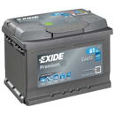 Batterie 12 V 61 AH EA612 Exide