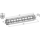 Rouleaux cage à barres lisses 2000 mm adaptable BlackSteel©