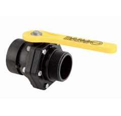 Vanne manuelle 2 voies polypropylène 7 bars - BANJO