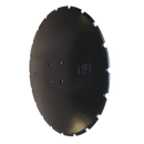 Disque crénelé ∅510x5,5 pour déchaumeur VOGEL & NOOT VNCV008008 adaptable - Blacksteel©