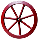 Packerscheibe - Ø900mm - 38° - Nabenbreite 150 - GG20 (EN-GJL-200)