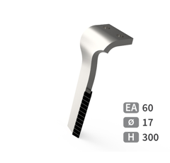 Dent de herse rotative Gauche carbure triangulaires MASCHIO GASPARDO M36100216 adaptable