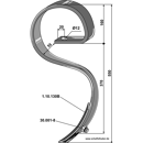 Kultureggenzinken mit Schar 1B241232 Amazone / BBG Nachbau