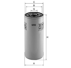 MANN  Ölfilter W12453X