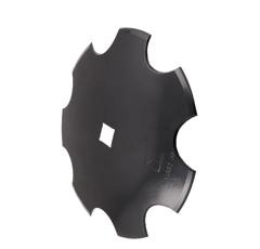 Disque crénelé Ø 350 x 4 mm adaptable - BlackSteel©