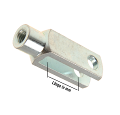 Gabelkopf lose links 71752/M 8x32 L 