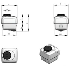 Réservoir polyéthylène ALASKA pour pulvérisateur
