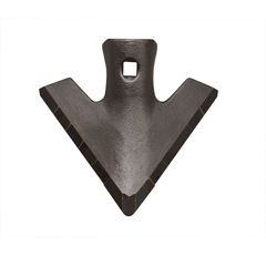 Aileron avec plaquettes carbure pour bineuse HATZENBICHLER adaptable