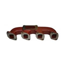 Collecteur d'échappement pour tracteur CASE IH 3136066R12 adaptable