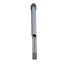 Étrave avec plaquettes carbure pour pointe type ULD 00311358 adaptable