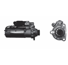 Anlasser IS 1307 / 12V 5,50KW Z11 Mahle-Iskra-Letrika 11 Zähne