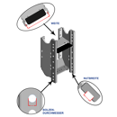 Lagerbock, W= 390 S32,Case IH PUMA CVX 130 – 160 EP, Schwarz  