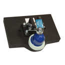 Tragplatte Kugel 80,zum Einschweissen, Schwarz, Scharmüller