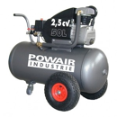 Compresseur d'air monocylindre gros pneus 50 L - 2,5 CV