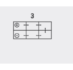 Batterie tracteur 12v 180Ah - Premium LP629 | LUCAS