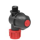 Porte buse monojet à visser avec écrou Mâle 1/4" - ARAG