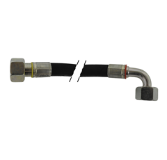 Tuyau hydraulique avec raccords pour téléscopique MANITOU 248237 adaptable