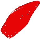 Streichblech-Hinterteil - links KK083229M Kverneland by Muzzi Industrie