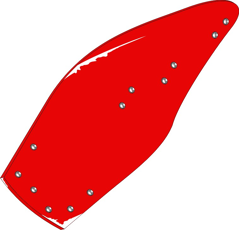 Streichblech-Hinterteil - links KK083229M Kverneland by Muzzi Industrie