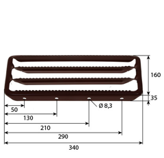 Marche-pied pour machine agricole DEUTZ adaptable