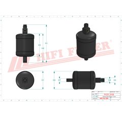 Deshydrateur Climatisation adaptable HIFI FILTER DYH90000