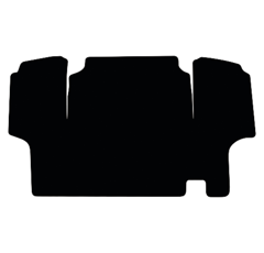 Tapis de sol caoutchouc pour tracteur CASE IH adaptable