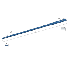 Ressort Farmer BOMECH 11419 adaptable - BlackSteel©