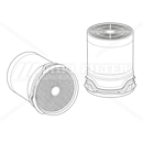 Filtre à air adaptable HIFI FILTER SA160113