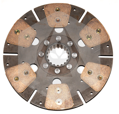 Disque d'embrayage Ø 250 mm pour tracteur 62748003 adaptable