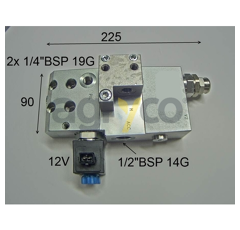 Soupape pour téléscopique MERLO 73398 adaptable