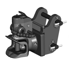 Zugmaul automatisch,absteckbar, quer, Ø 31 mm Bolzen,John Deere 6100 - 6300,Farbe John Deere Grün
