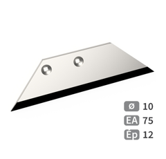 Aileron Gauche de déchaumeur carbure RABEWERK GG51 adaptable