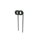 PU-Zinken185mm lang 63mm breit 5mm stark Dechentreiter Nachbau 