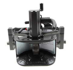 Zugmaul automatisch,W= 330 S32, Ø 38 mm Bolzen, AGCO-Grau, Scharmüller