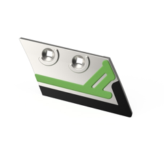 Soc de rasette Droit carbure et rechargement pour charrue GRÉGOIRE BESSON 19114 adaptable