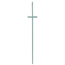 Lot de 10 piquets 100 cm x Ø 12 mm fer lisse