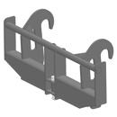 Interface pour télescopique CASE|NEW HOLLAND/MERLO adaptable