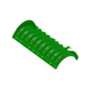 Contre batteur pour moissonneuse-batteuse JOHN DEERE AXE53053 adaptable