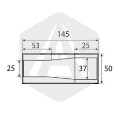 Manguito para soldar 145 mm adaptable