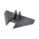 Soc à ailette sous-soleuse pour cultivateur GREGOIRE BESSON 107802500 - BlackSteel©