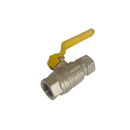 Messingkugelhahn lange AusführungGesamtlänge 52 mm  MKH38LG