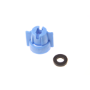 Bajonettmutter Multijet mit Dichtung blau Lechler