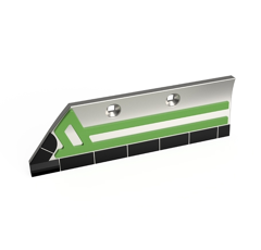 Soc de rasette Gauche carbure et rechargement pour charrue NAUD 31241G adaptable