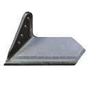 Aileron large Gauche de déchaumeur carbure et plaquettes arrière HORSCH 00311274 adaptable