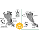 Soc carbure dent-C pour semoir BOURGAULT adaptable