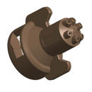 Buse pulvérisateur à engrais liquide FESI ISO 05 Marron - ALBUZ