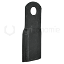 Couteau droit pour broyeur FALC 430083 adaptable 