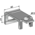 Halter für Zinken 26x10