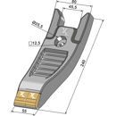 Grubberspitze passend zu Horsch Terrano mit Hartmetall - 00310984, 00311069, 00310915